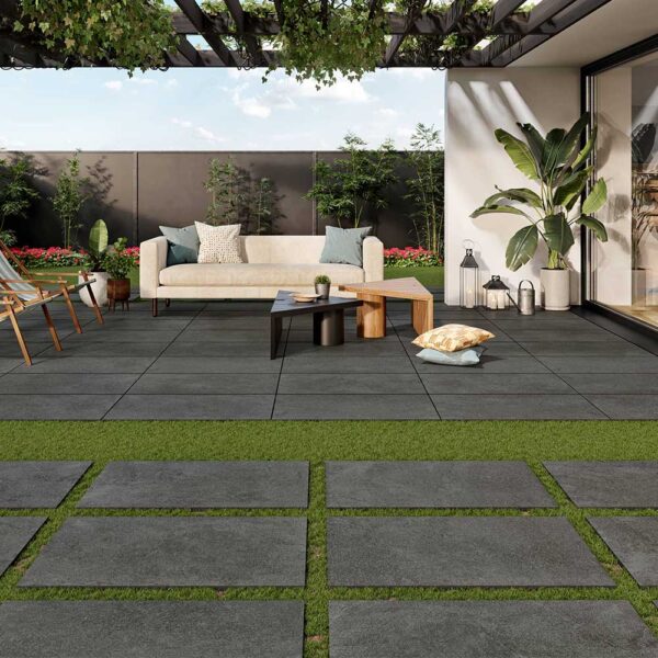 Avenue Dark Grey Porcelain