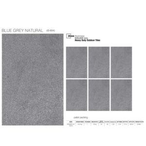 Blue-grey granite dark porcelain